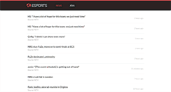 Desktop Screenshot of esports-global.com