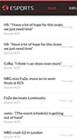 Mobile Screenshot of esports-global.com